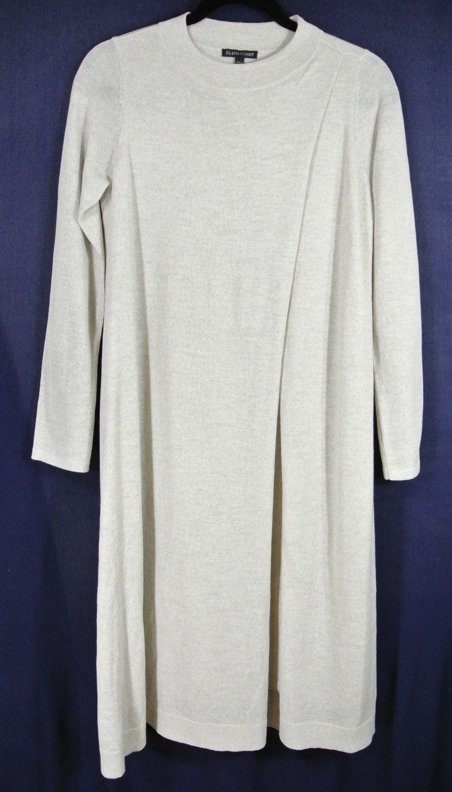 NEW Eileen Fisher Layered Wool Dress in Natural – Size XXS #D453
