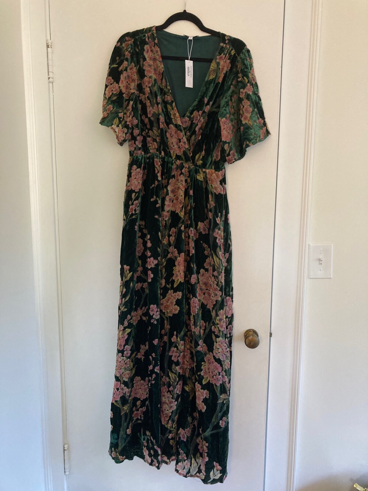 Baltic Born Velvet Maxi Dress Size L