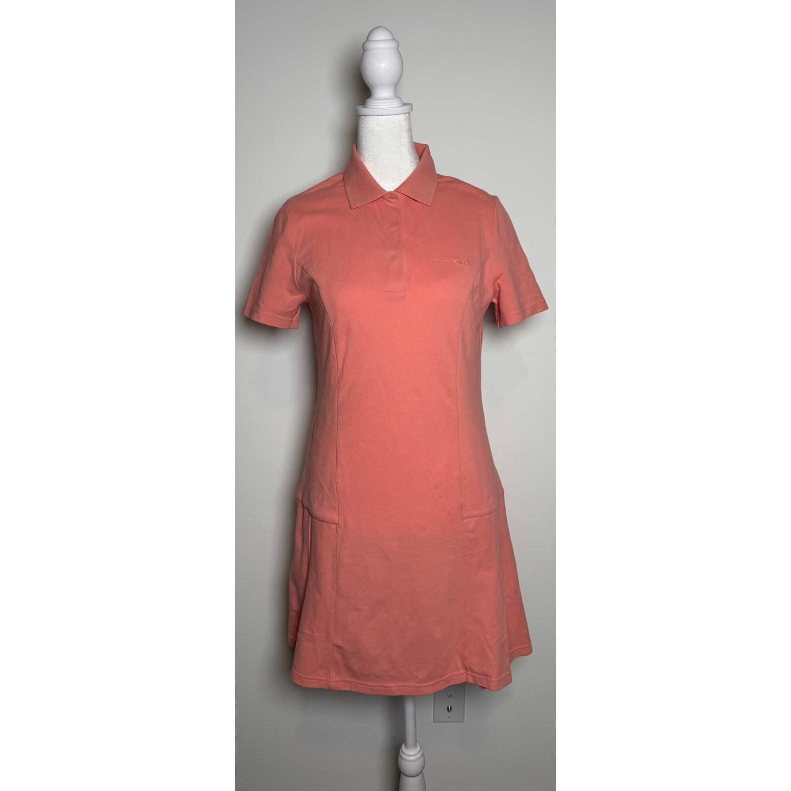 Outdoor Voices Lantana Sport Dress Coral S Athleisure Tennis Pickleball Golf