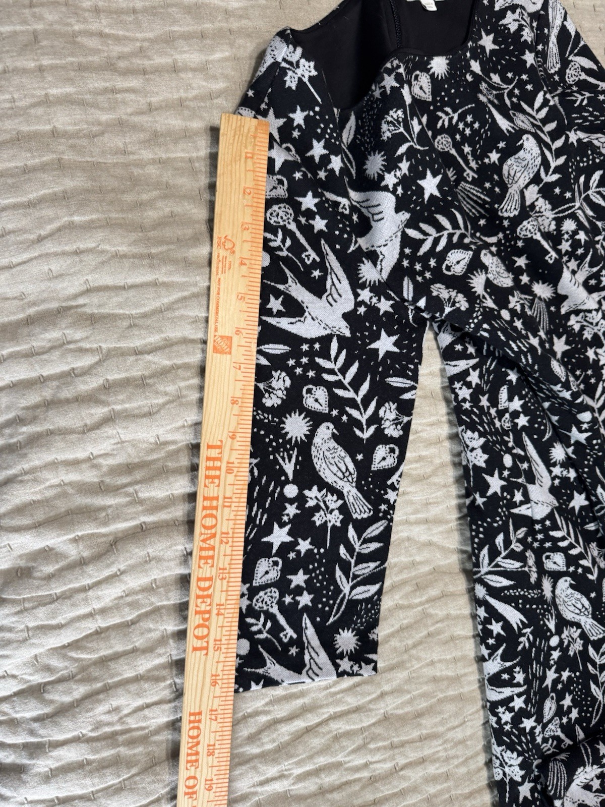 Boden Winifred Pattern Cotton Blend Dress, Size 8P US, Lined Animals Birds