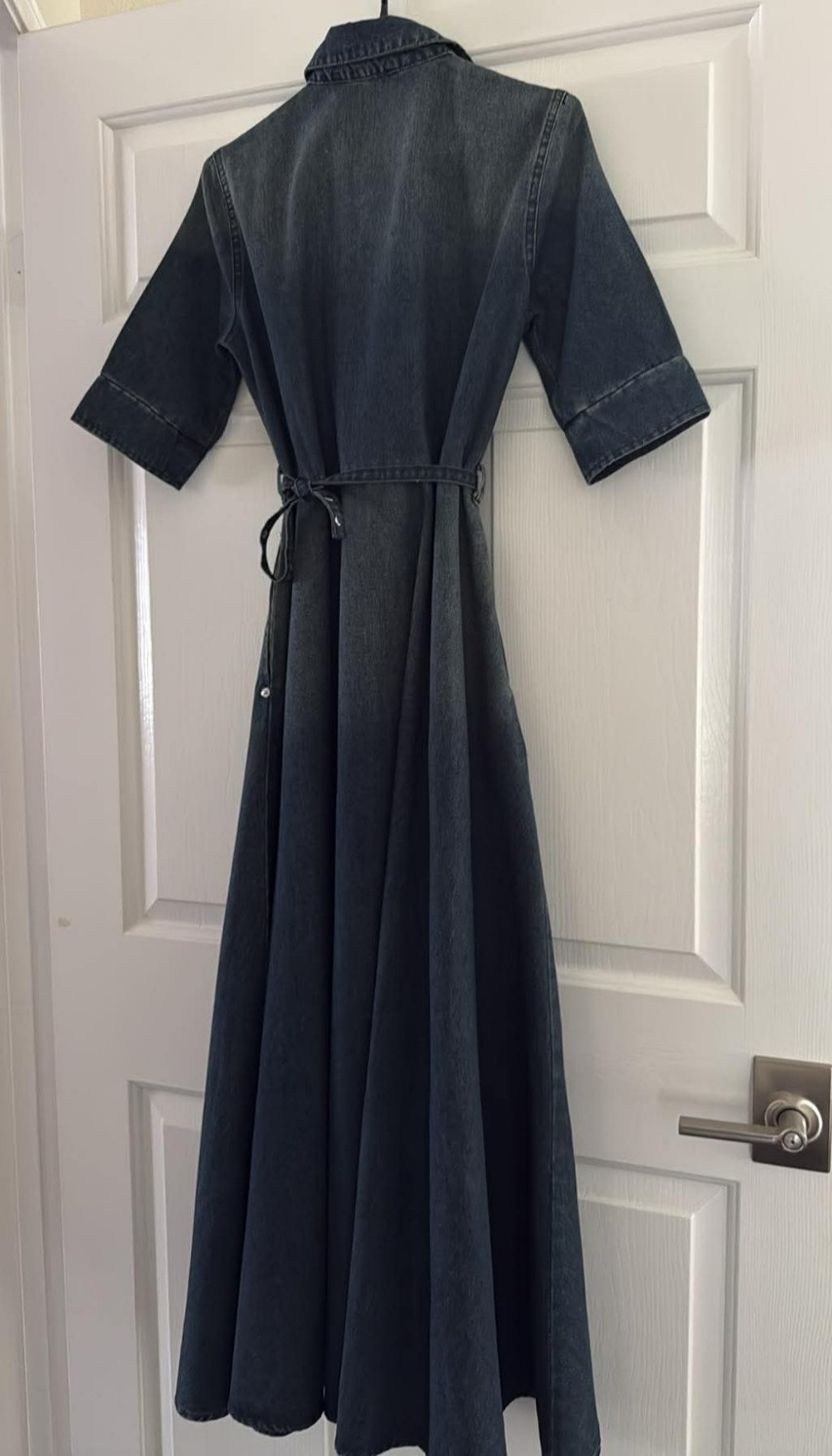 Dior Denim Dress Medium Size Pre-owned