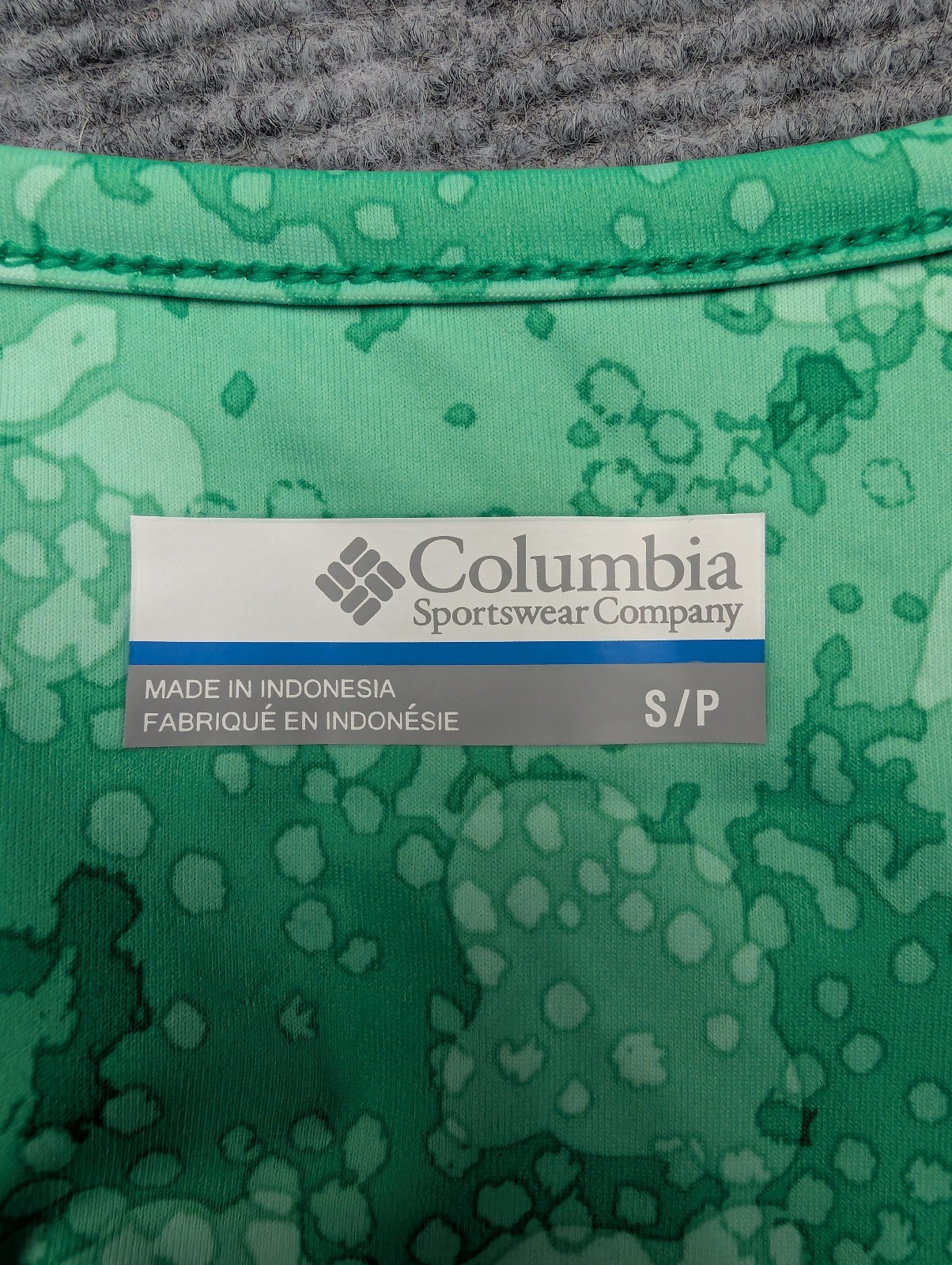 Columbia Freezer Dress Womens Small Athleisure Outdoors UPF 50 Green Nautical