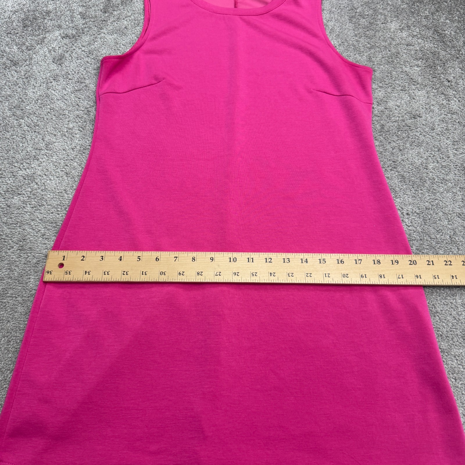 Sampeel Sleeveless Shift Tank Mini Dress Women Medium Pink Casual Stretch Summer