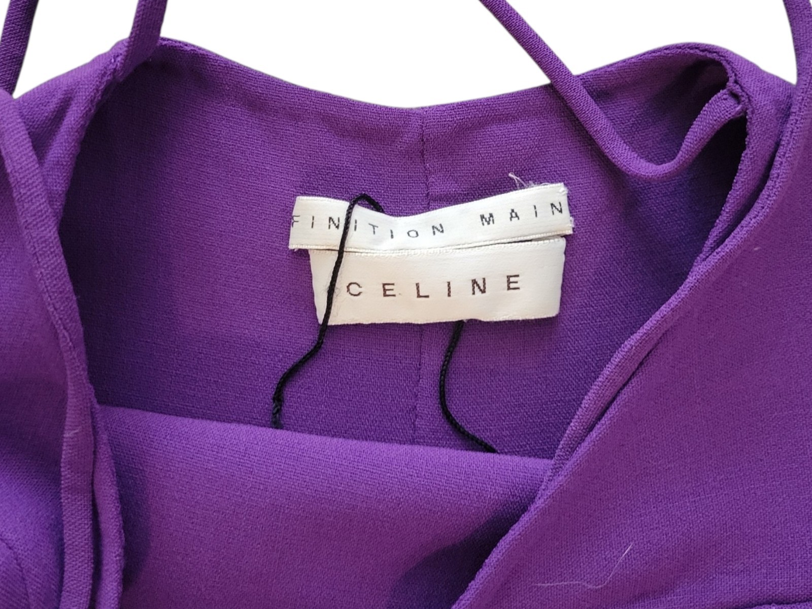 Celine Purple Spaghetti Strap Bodycon Dress