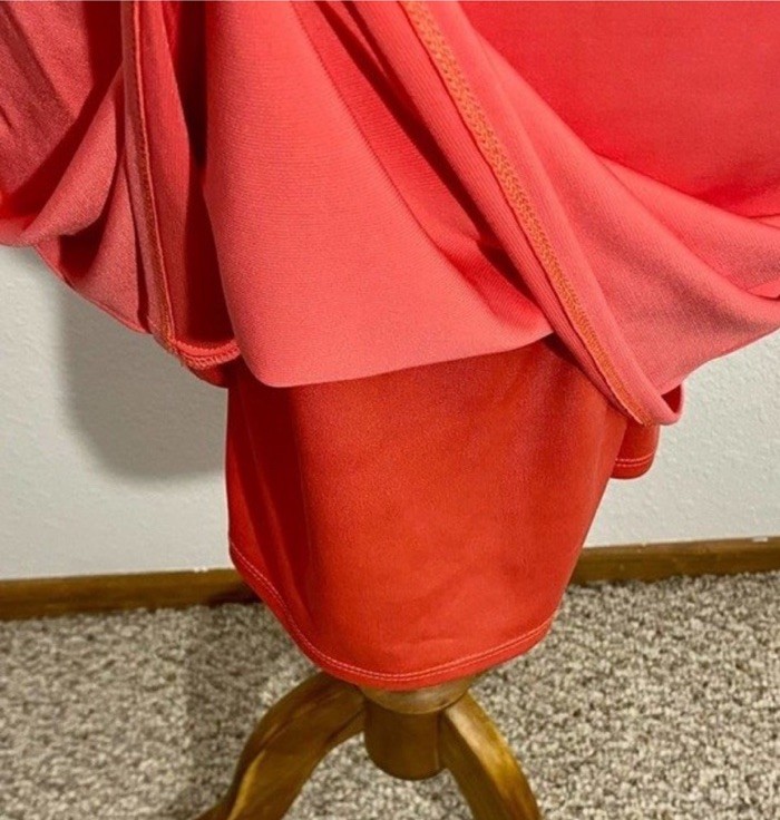 NWOT KUT from the Kloth Sleeveless Shift Dress Women’s Size 2 Coral Peach