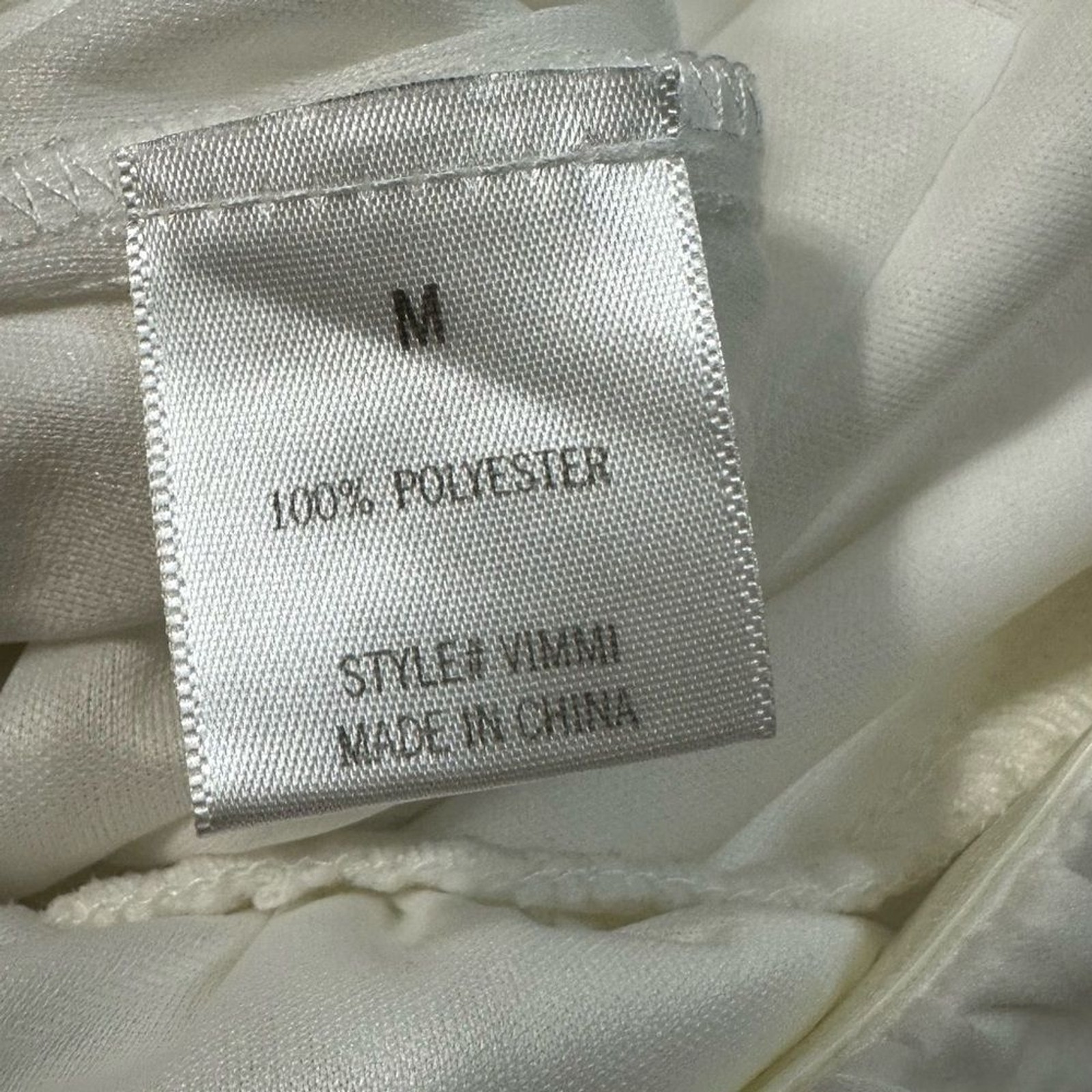 NWT Mi Ami Francesca’s White Satin Tiered Puff Sleeve Dress/Romper