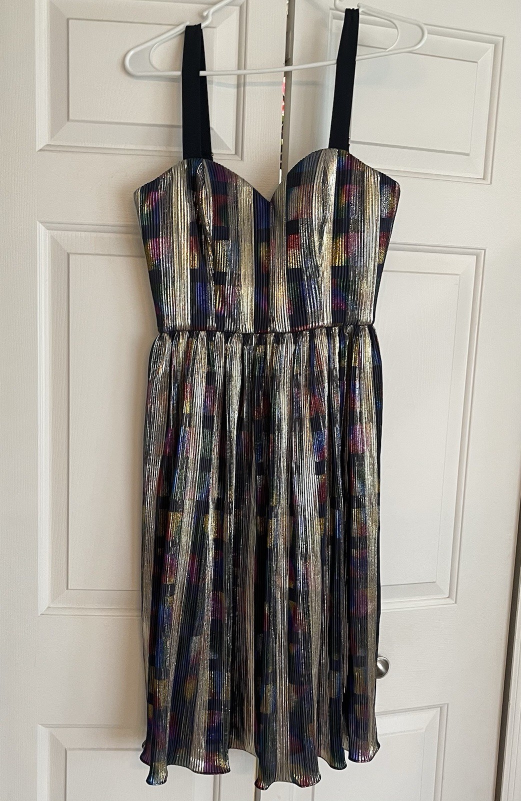Dress the Population Multi Color Dress- S