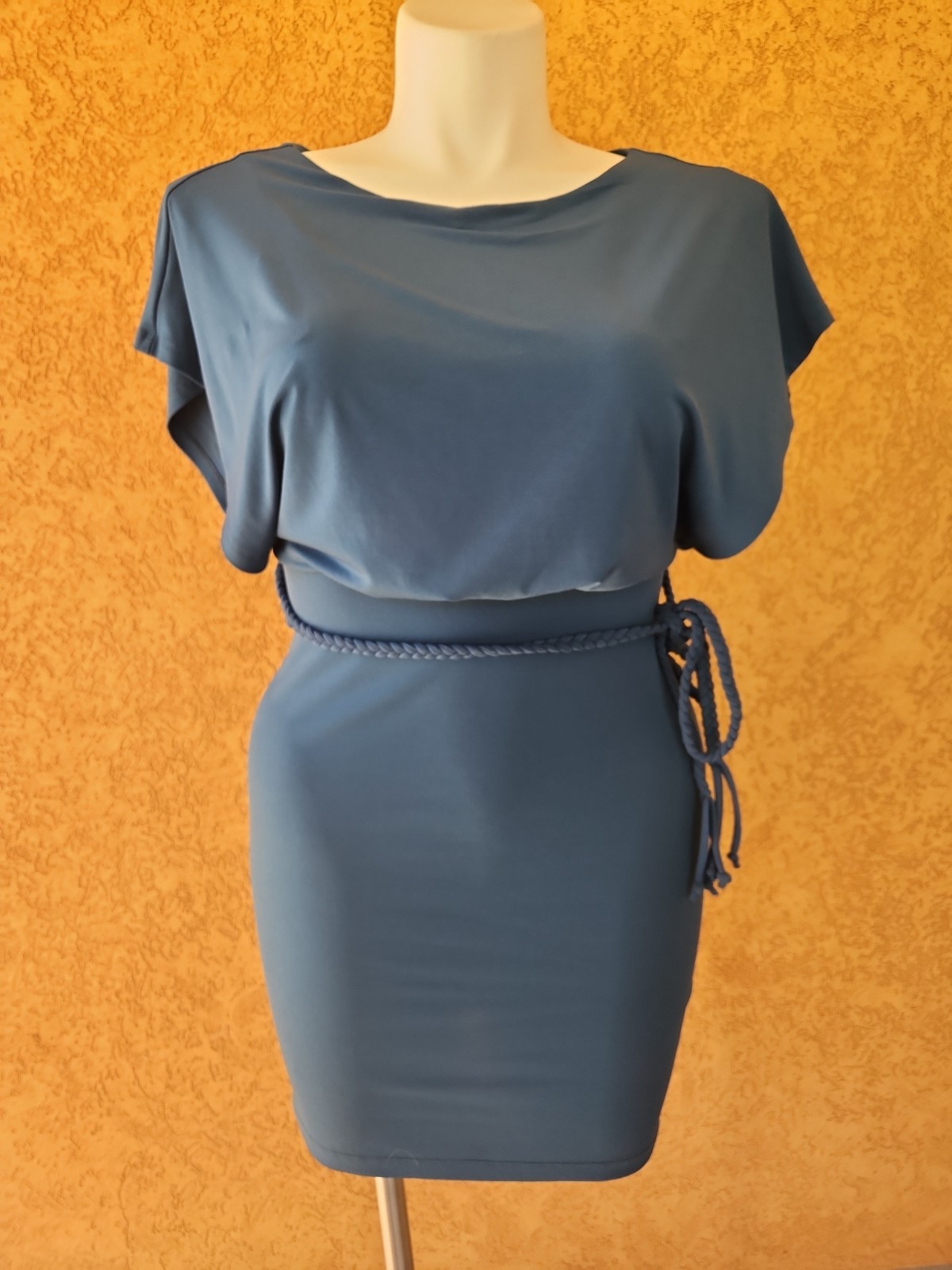 En Focus Women’s Dress Size 6, Dark Teal, 2010s, Y2K, Pencil Dress