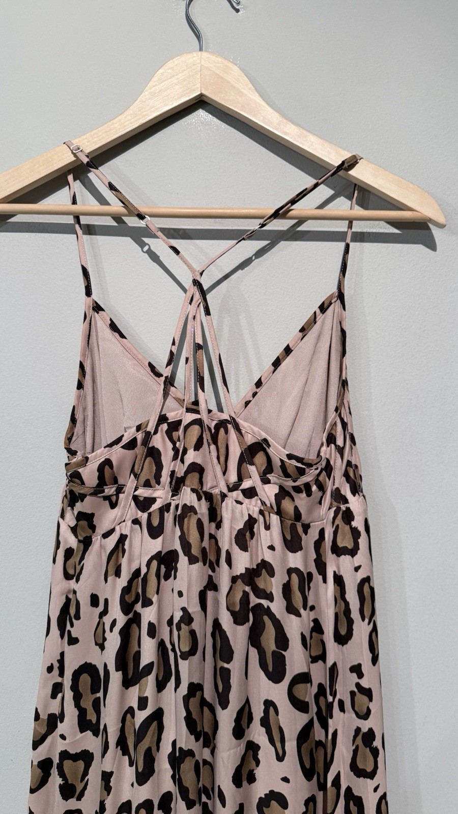 A/X Armani Exchange Women Cheetah Print Maxi Dress Sz 4-Small Party Cocktail