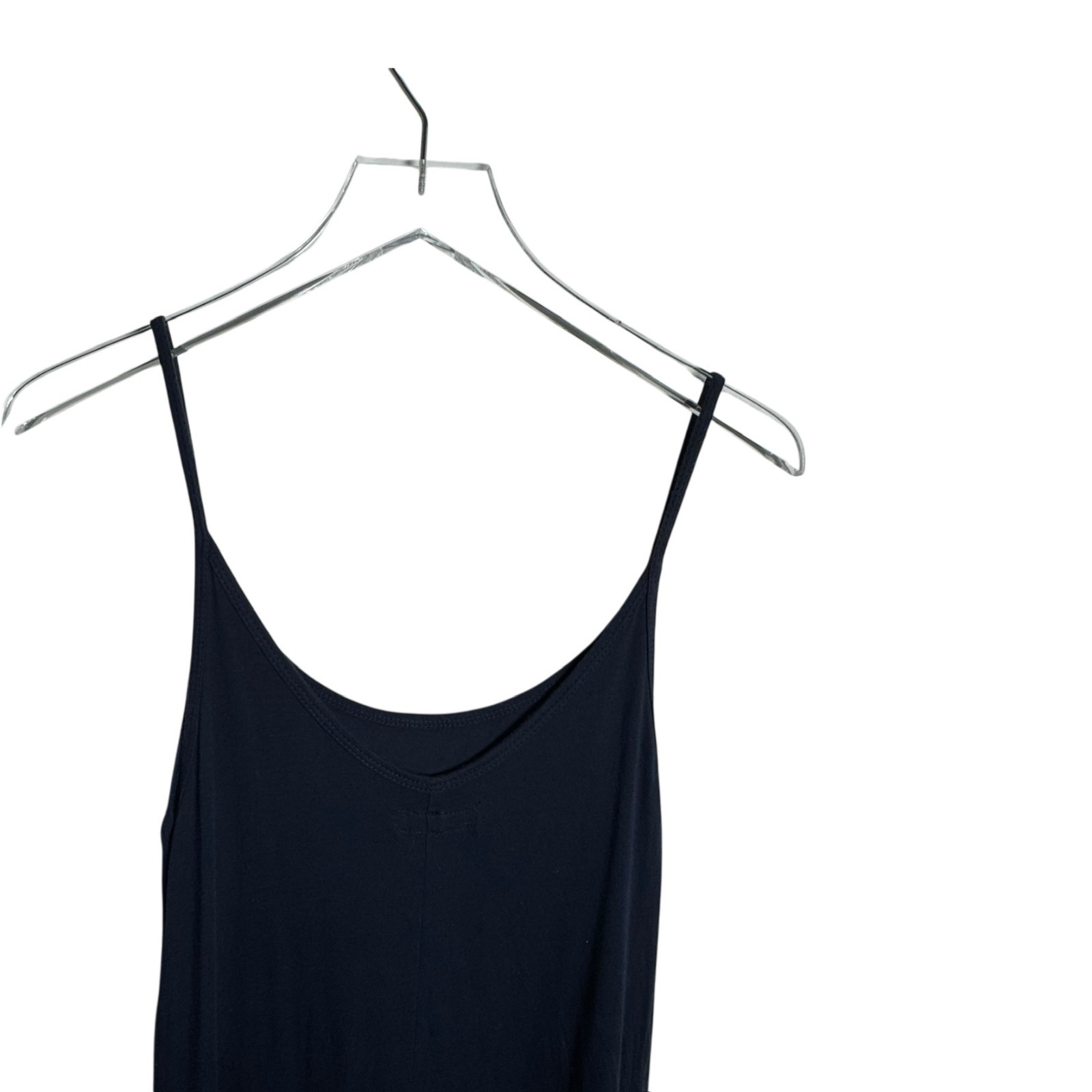Michael Lauren alvarez spaghetti strap maxi dress size medium navy blue