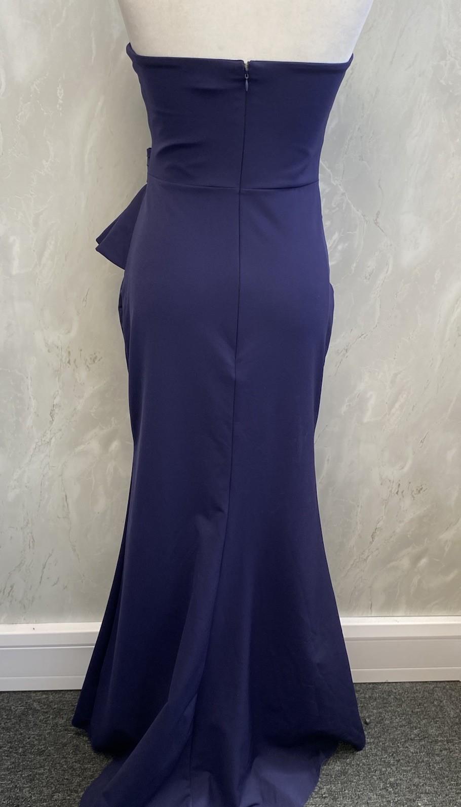 Coast Blue Structural Gathered Layered Corset Maxi Dress Gown Size 10 PBF2008399