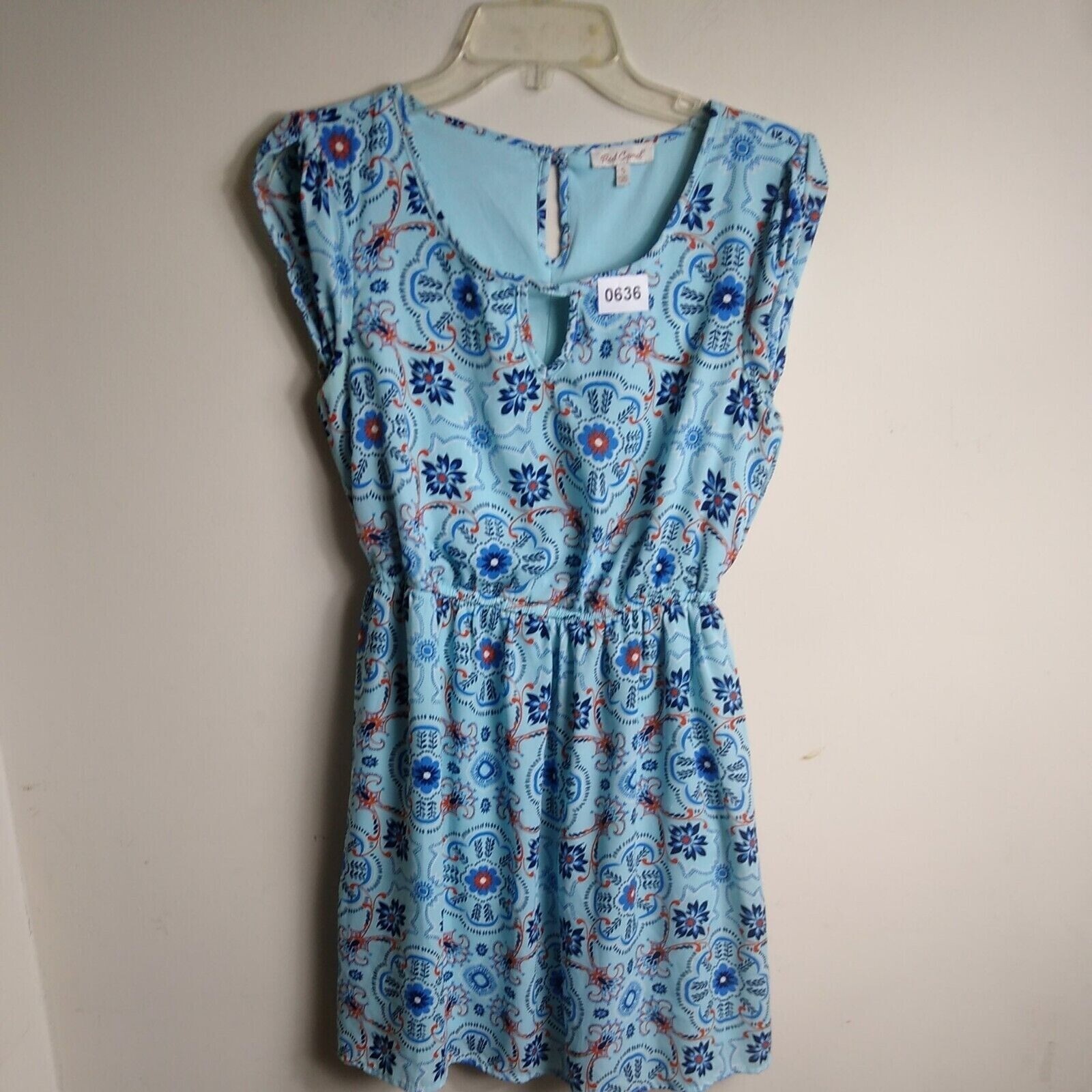 Red Camel Dress Womans Small Multicolored