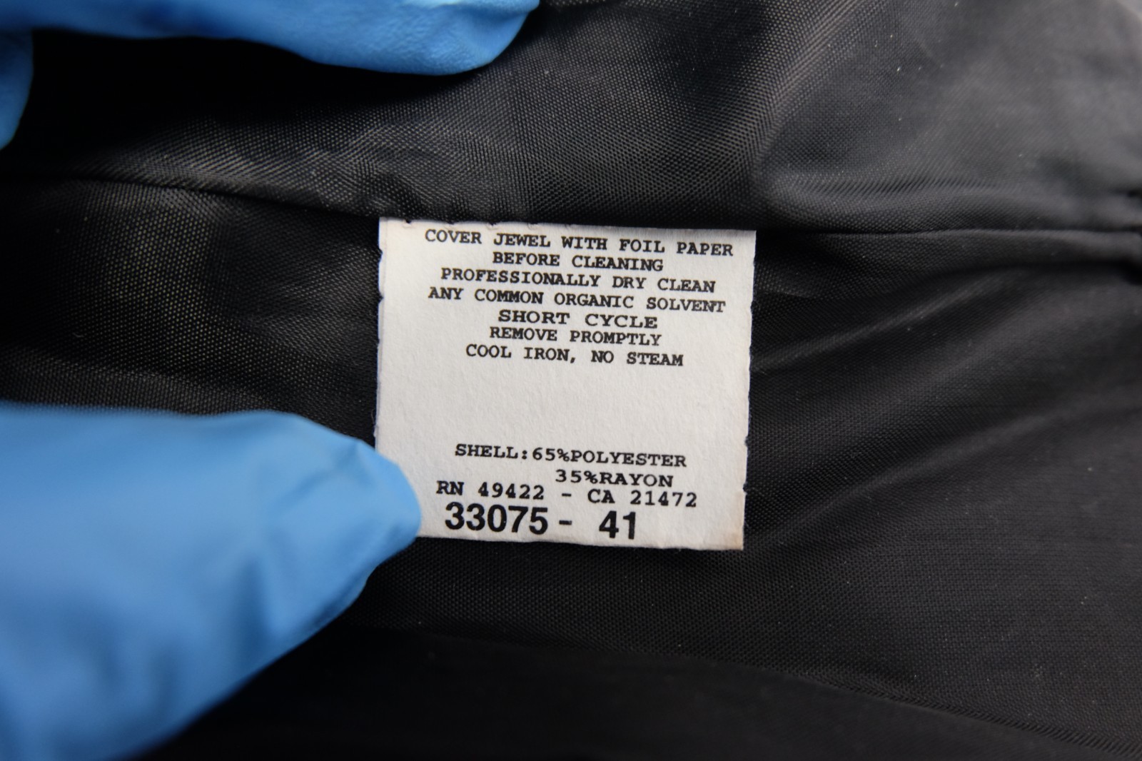 JESSICA McCLINTOCK for Gunne Sax Purple & Black Strapless Formal Dress Size 5