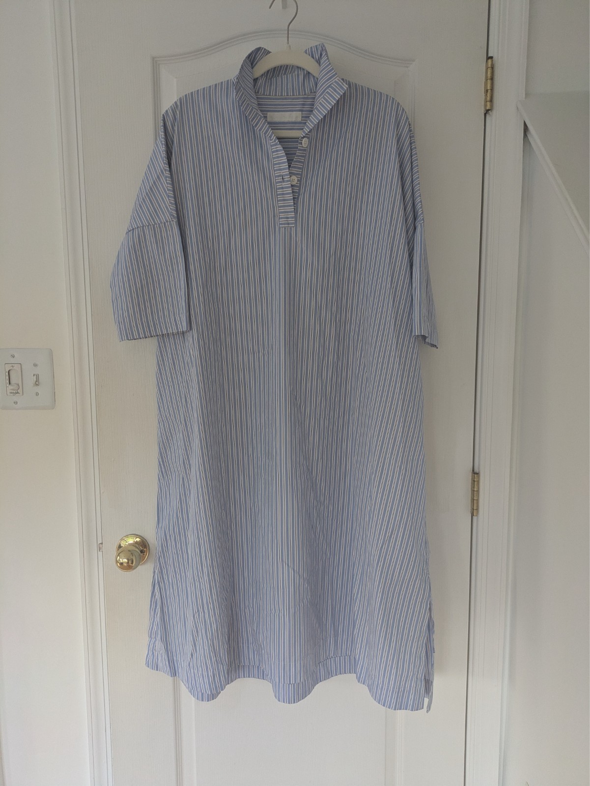 casey casey striped nery dress excellent condition made in france 100% cotton