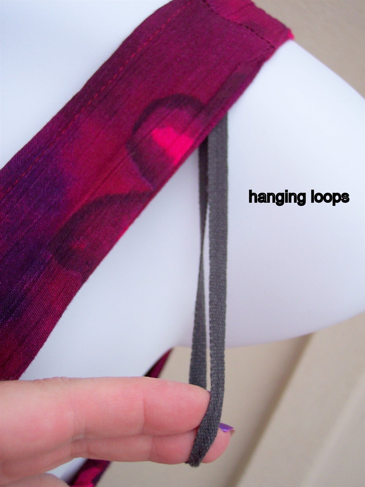 Rabbit Rabbit Rabbit Designs Dress size 12 L maxi wine hot pink crinkle rayon