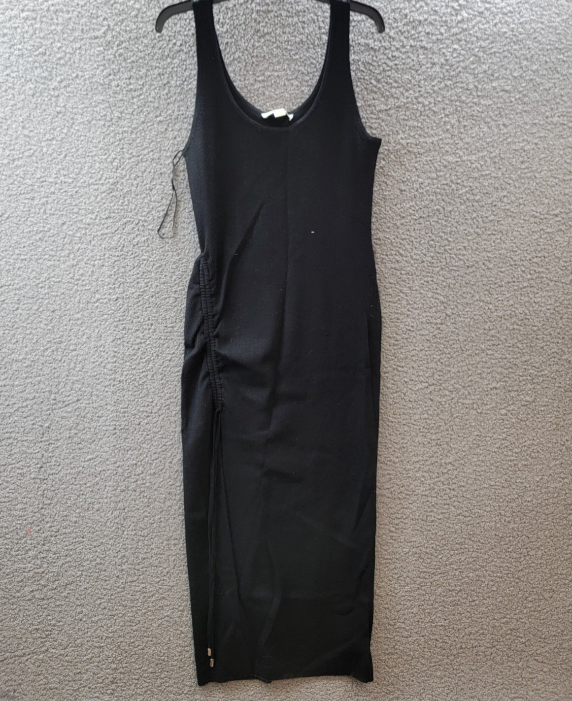 MICHAEL Michael Kors Sleeveless Wool Blend Midi Dress Women’s XL Black Pullover