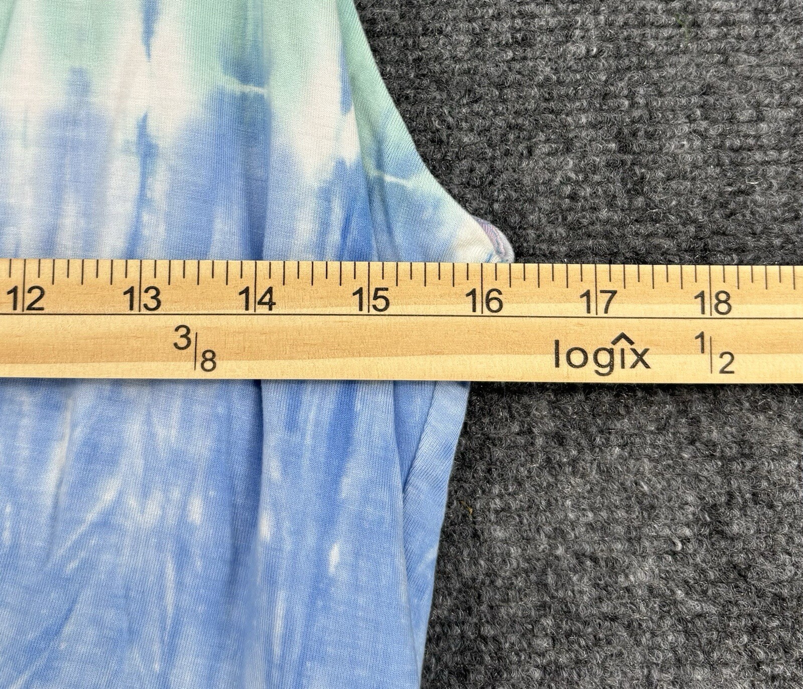 Zen Knits Tie Dye Dress Medium Boho Purple Green Blue Fairy Hippie Beachy