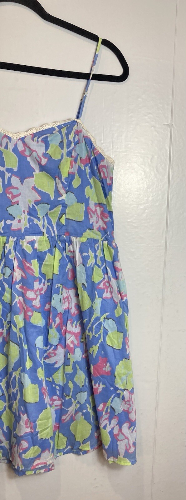 Y2K Moda International Floral Sweetheart Babydoll Fit & Flare Mini Dress Size 12