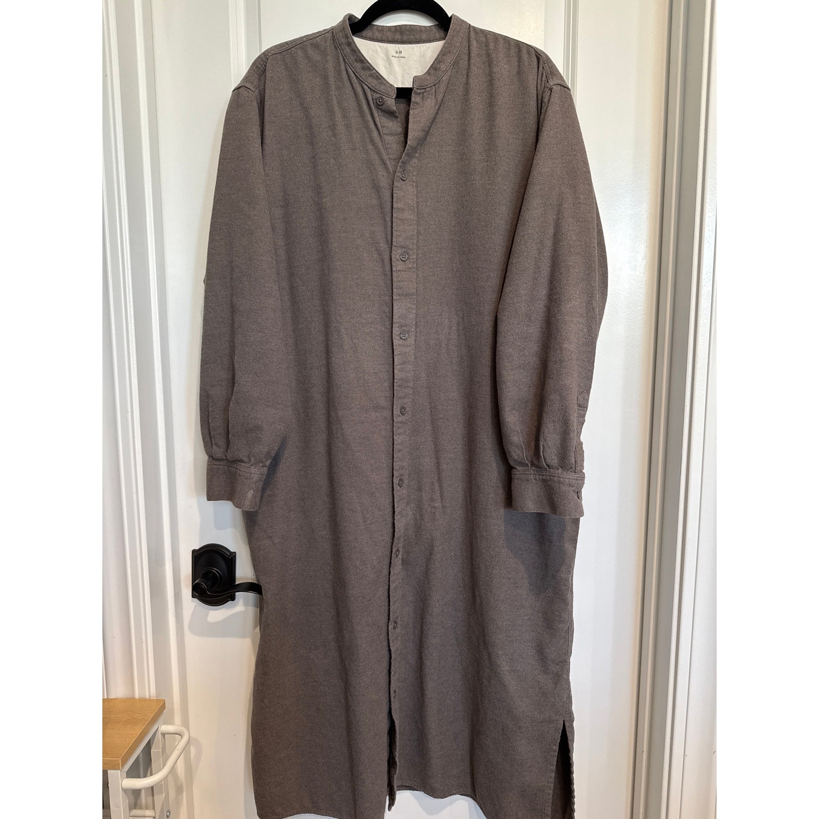 MSRP: $119 ✨ MUJI Cocoa Cotton Button-Up Shirt Dress Size S/M (first up to Plus✨