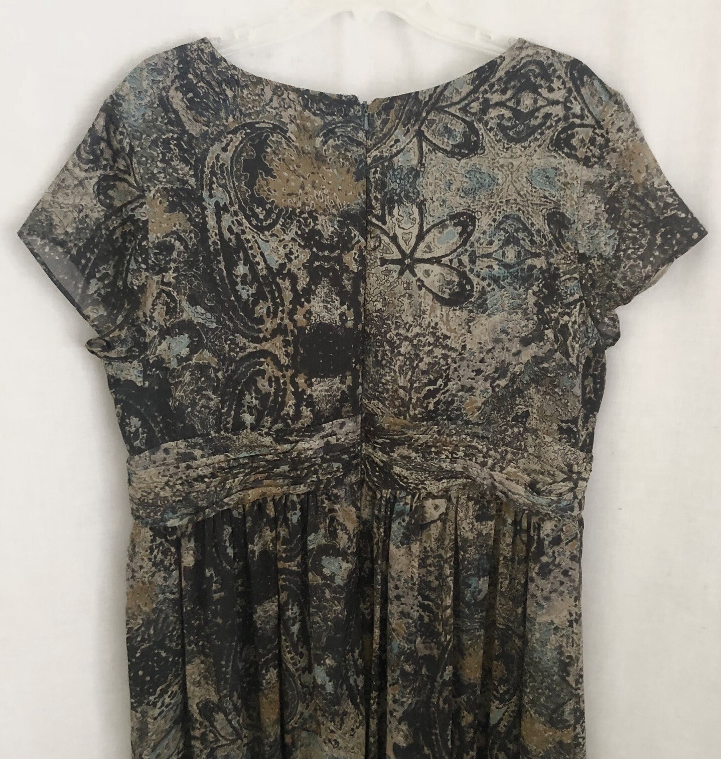 Coldwater Creek Midi Dress Size 16W-18W Vacation Evenings Anytime