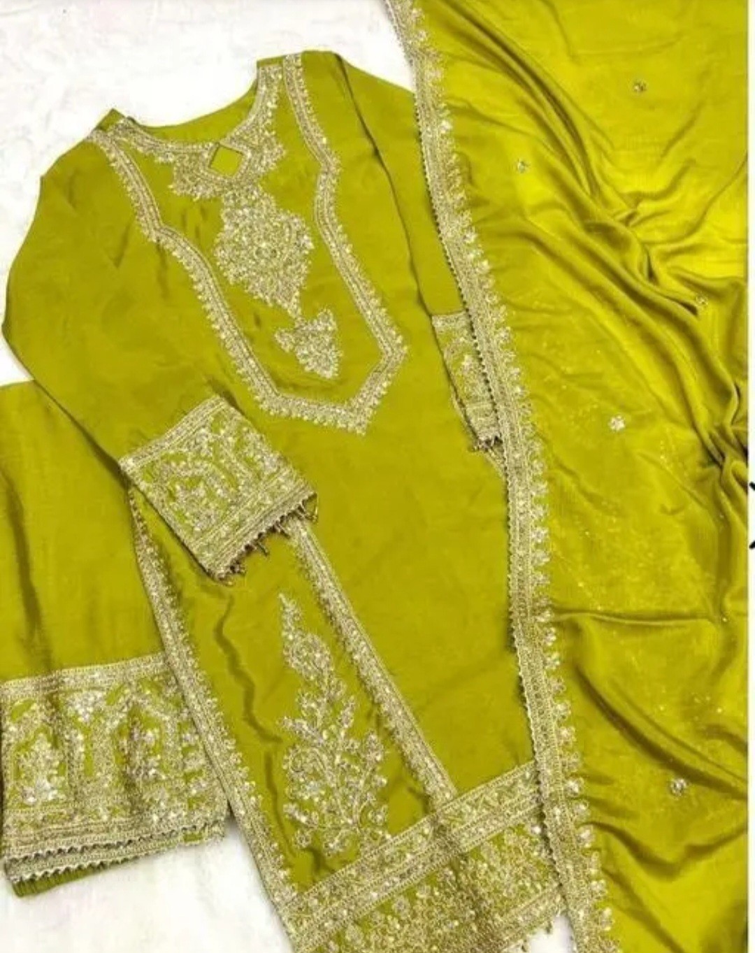 Women Des3party Wear Look Palazzo & Duppta Set ( S To XxxL) Size