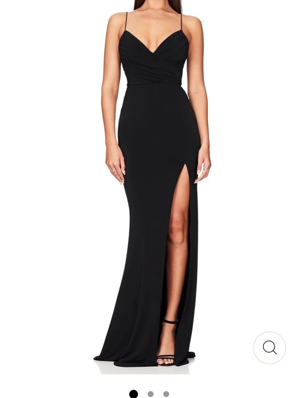 NOOKIE VENUS GOWN – BLACK Small Maxi Dress