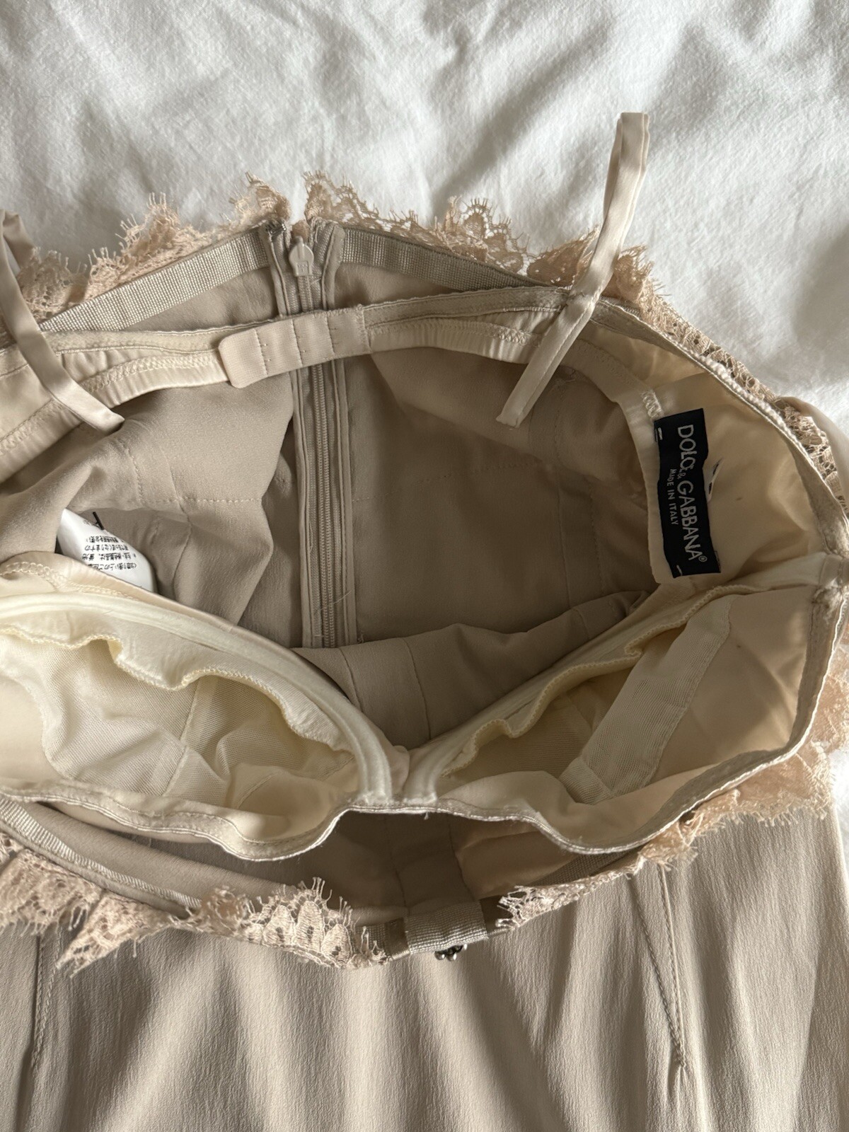 Dolce & Gabbana silk midi dress size 44