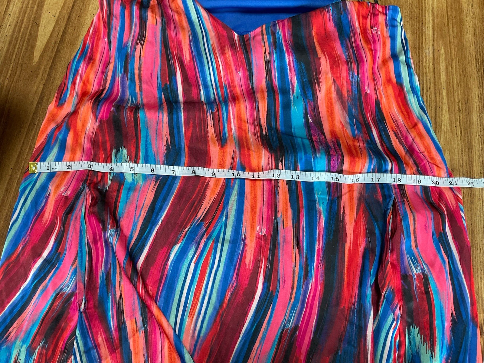 Nicole Miller New York Satin Abstract Stripe Print Maxi Slip Dress Size S NWT