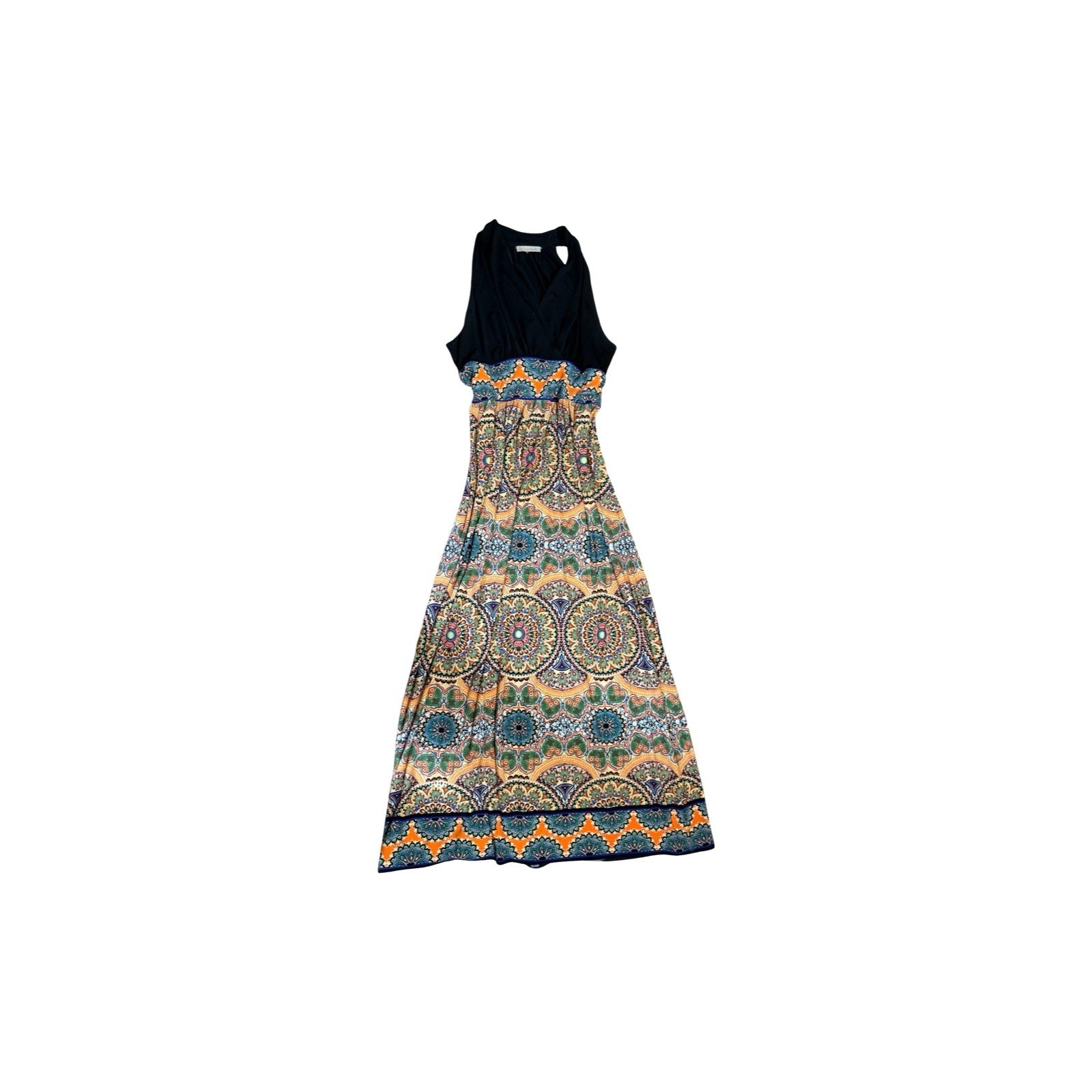 DB Established 1962 Medallion Print Maxi Dress Fits Size L Boho Festival