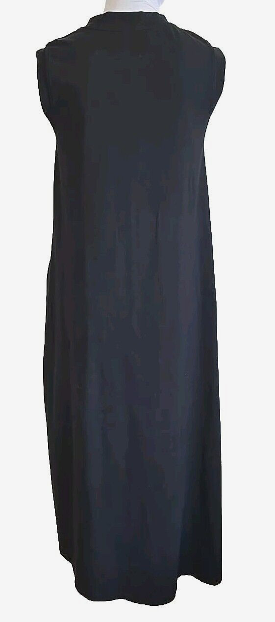 Alpha Studio Tank Dress Sleeveless Long Modernist Maternity EU 40 US S/M