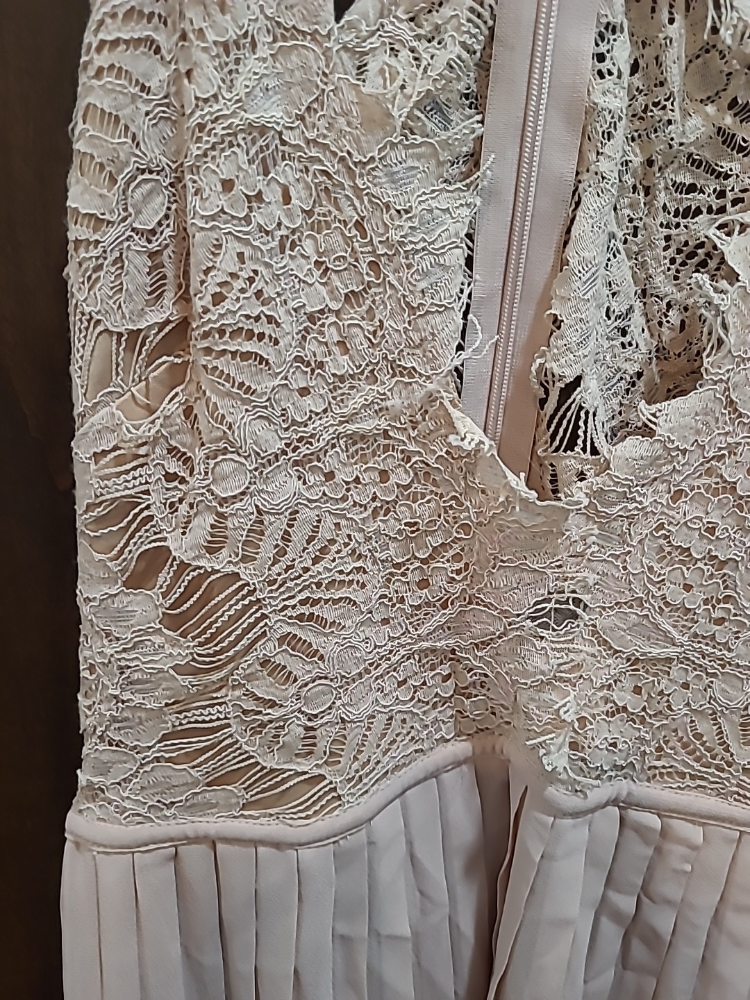 Rare London Lace PLeated Maxi Dress – Size 2
