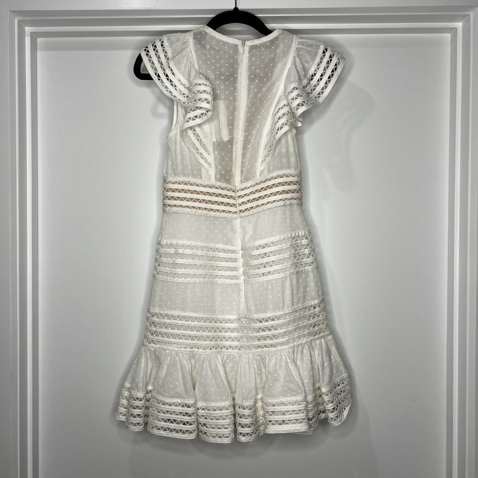 Zimmermann Dress Verity Panelled Linear | Size 0P / AU & UK 6 / US 2 | BNWT