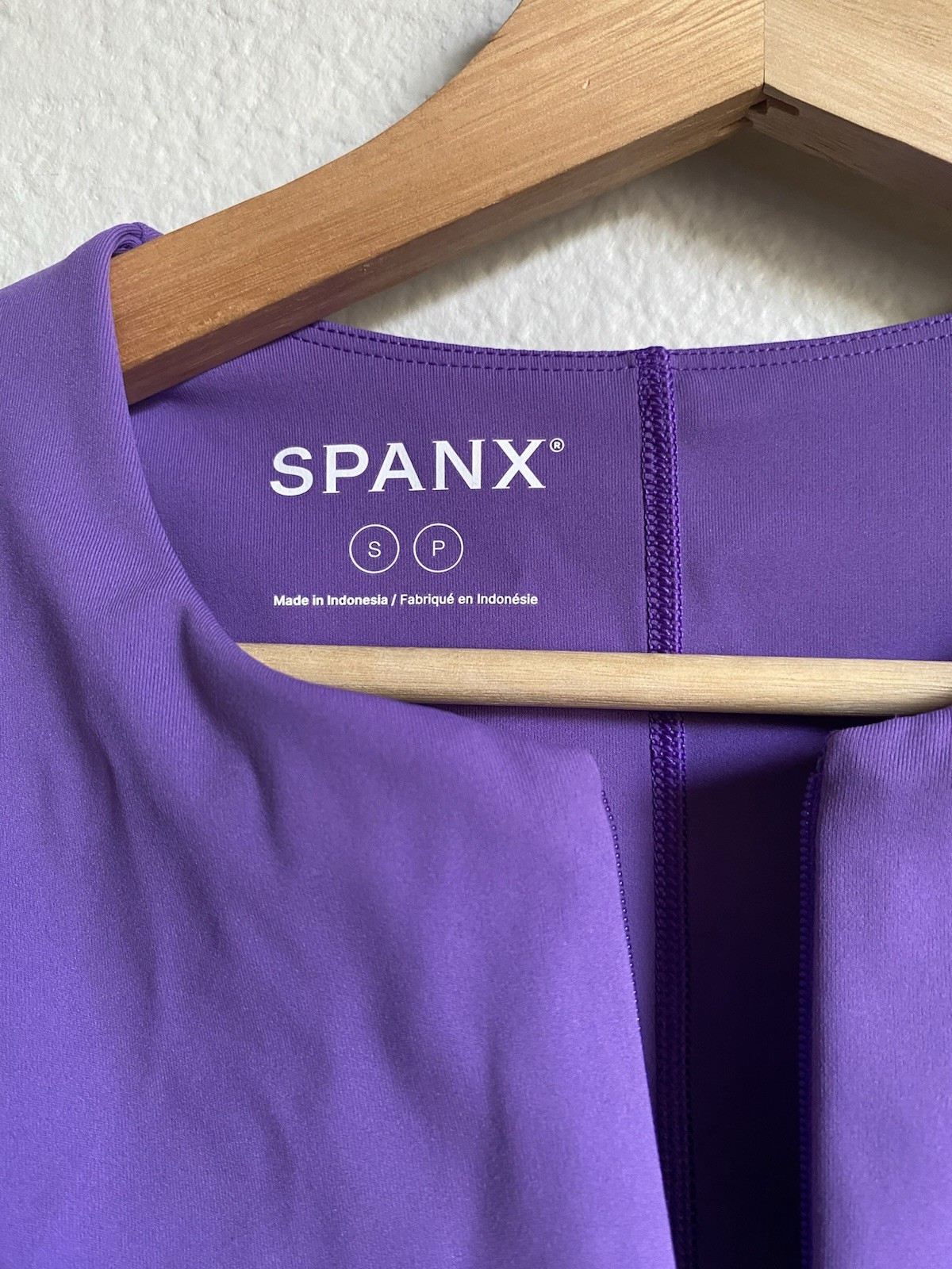SPANX Get Moving Zip Front Tennis Golf Sport Mini Dress Vibrant Lilac Purple