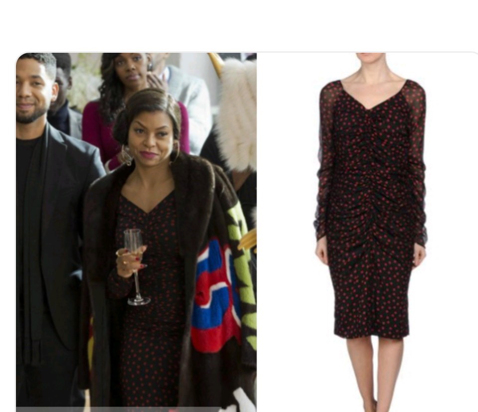 Dolce and Gabbana D&G black polka dot silk chiffon dress IT46 UK12 US8 EU38