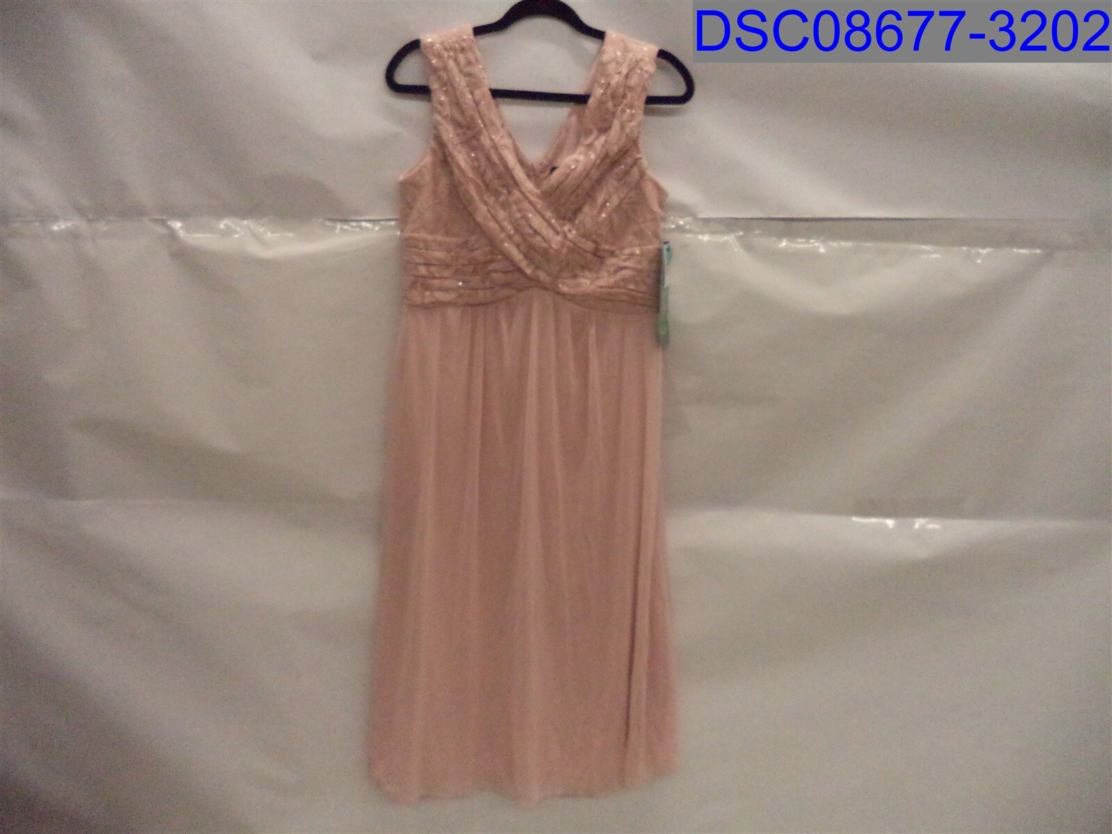 Scarlett Women’s Pink Dress Size=12, Armpit to Armpit=18″, Waist=16″, Length=46″