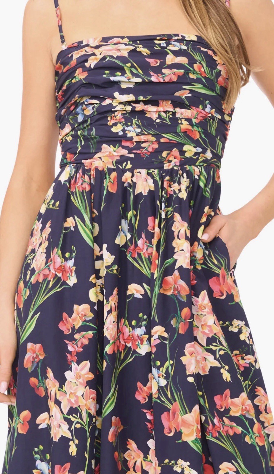 Ted Baker Nara Floral Maxi Dress Size XS New Women’s Multicolor