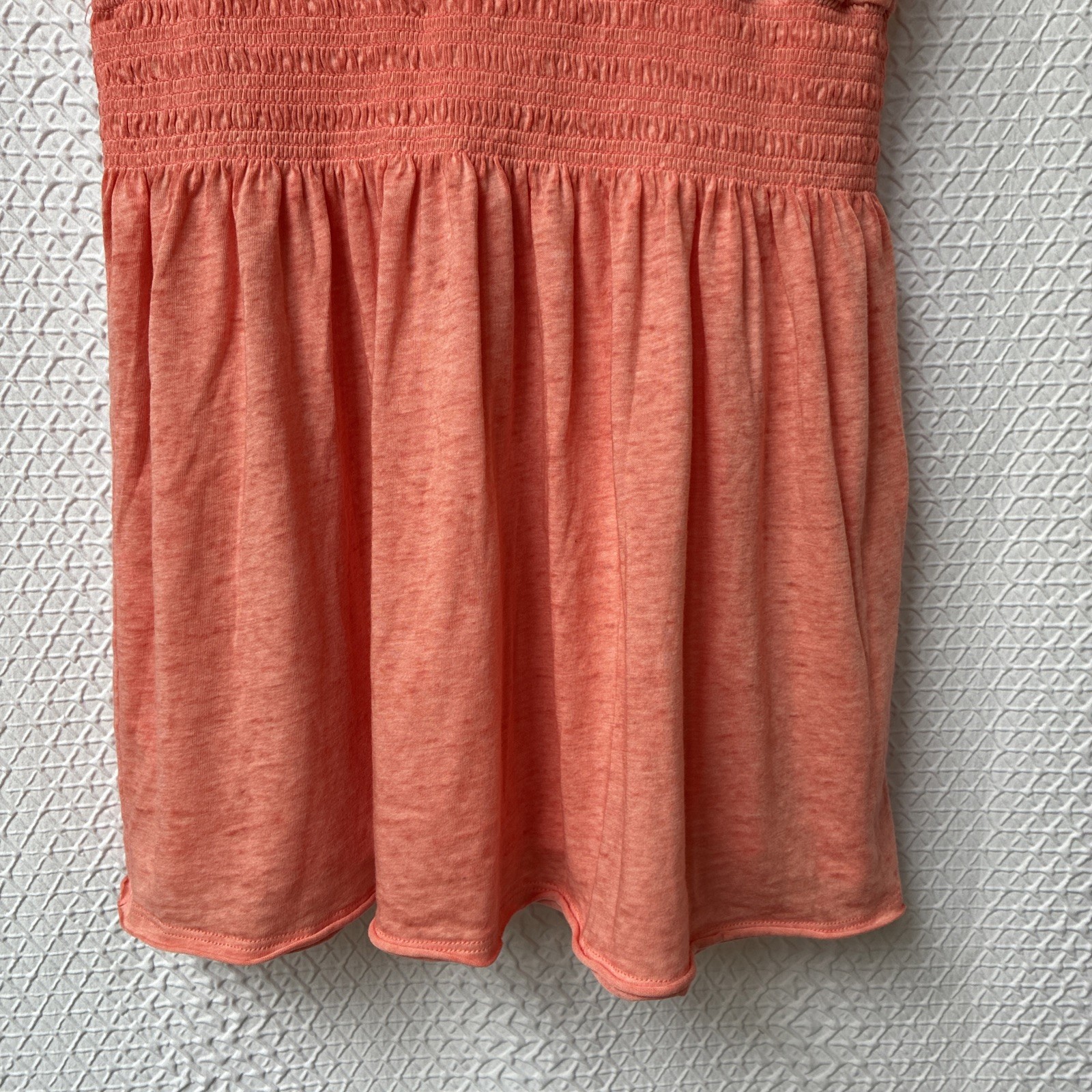 Athleta Captivate Dress Light Coral Sunset Size PS Petite Small NWT Knit Burnout