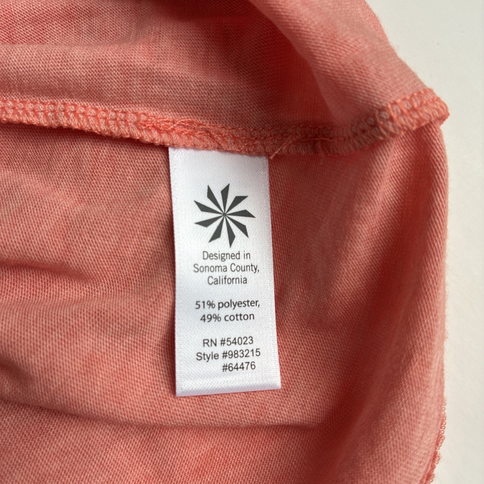 Athleta Captivate Dress Light Coral Sunset Size PS Petite Small NWT Knit Burnout