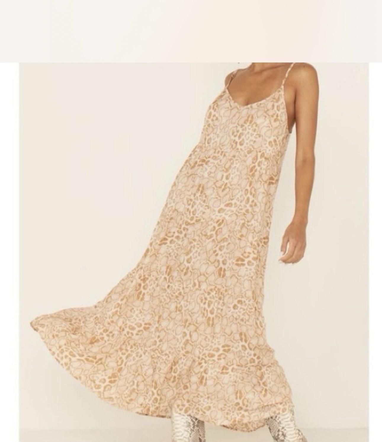 Leopard Tier Dress
