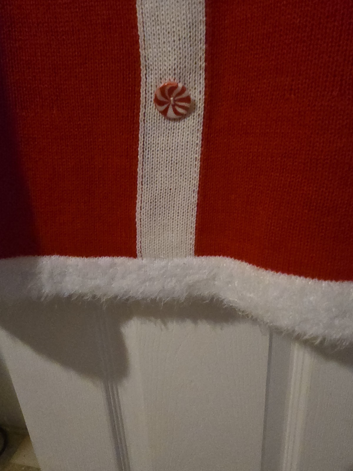 Allison/Brittany Mrs Clause Sweater Dress Women XL