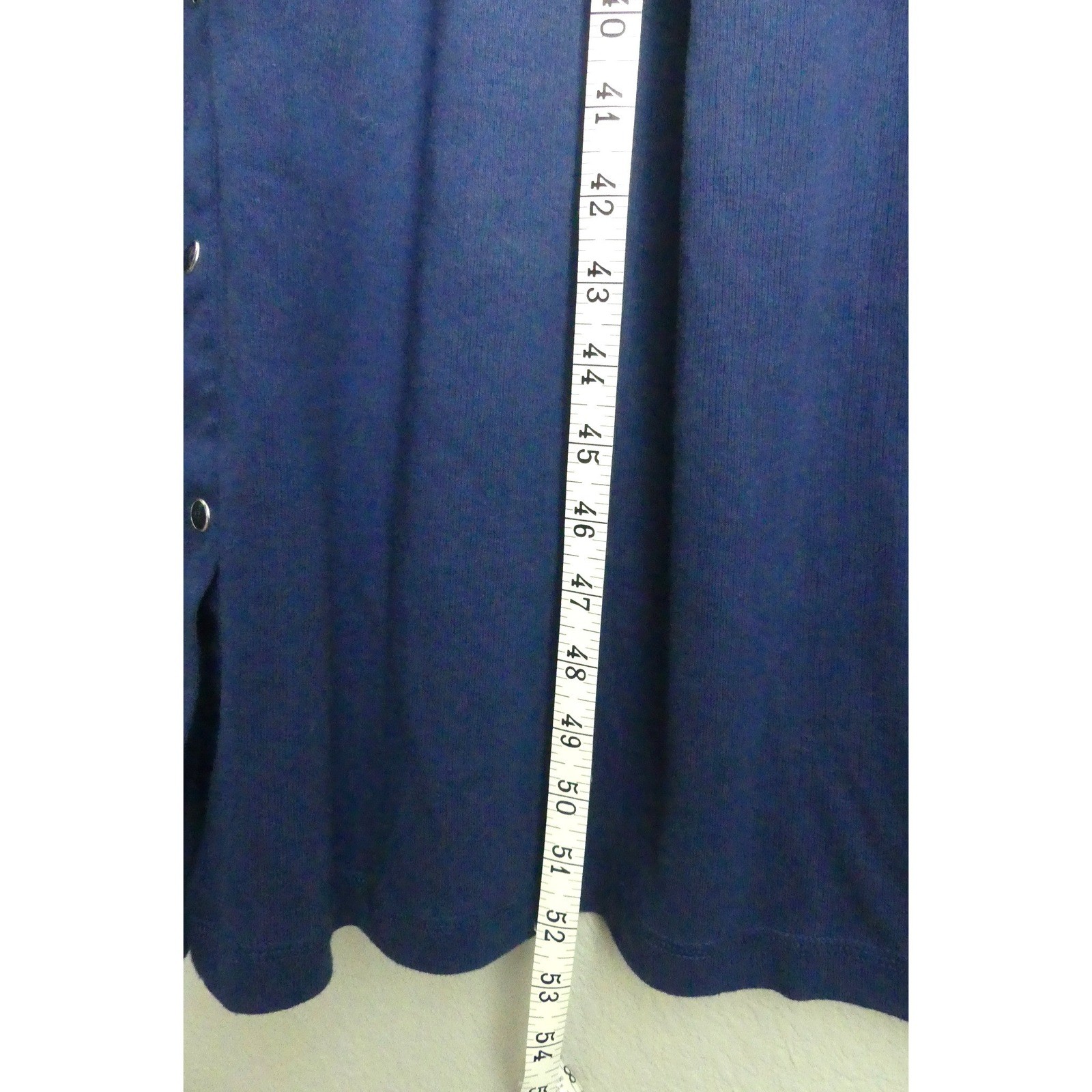 Only Necessities Snap Front Lounger Dress Pockets 1X 22/24 Casual Comfort