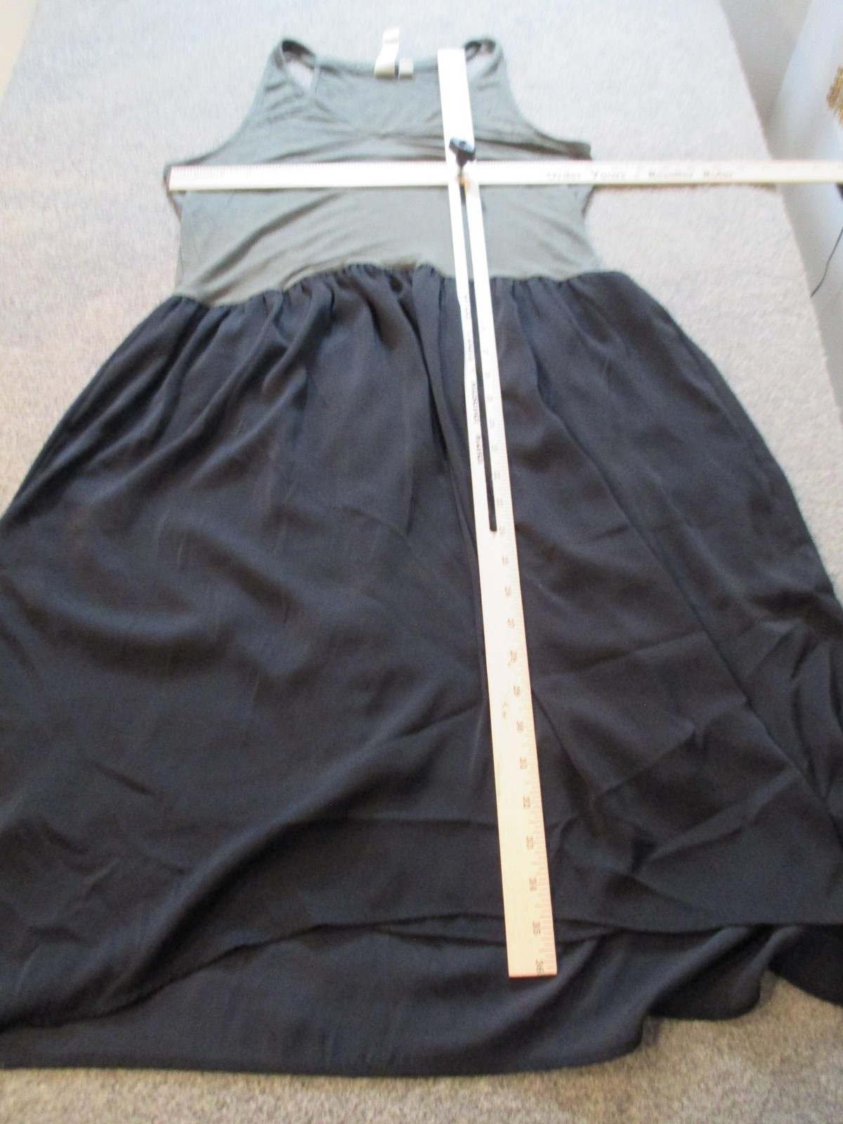 Dolan Left Coast Collection Dress Womens Small Black Colorblock Racerback Anthro
