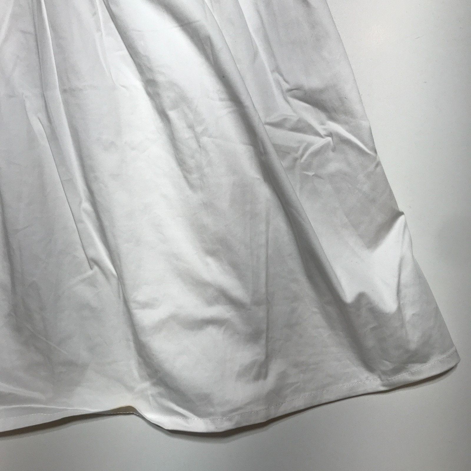 Danielle Bernstein Womens 4 White Pouf Square Neck Puff Sleeve Mini Party Dress