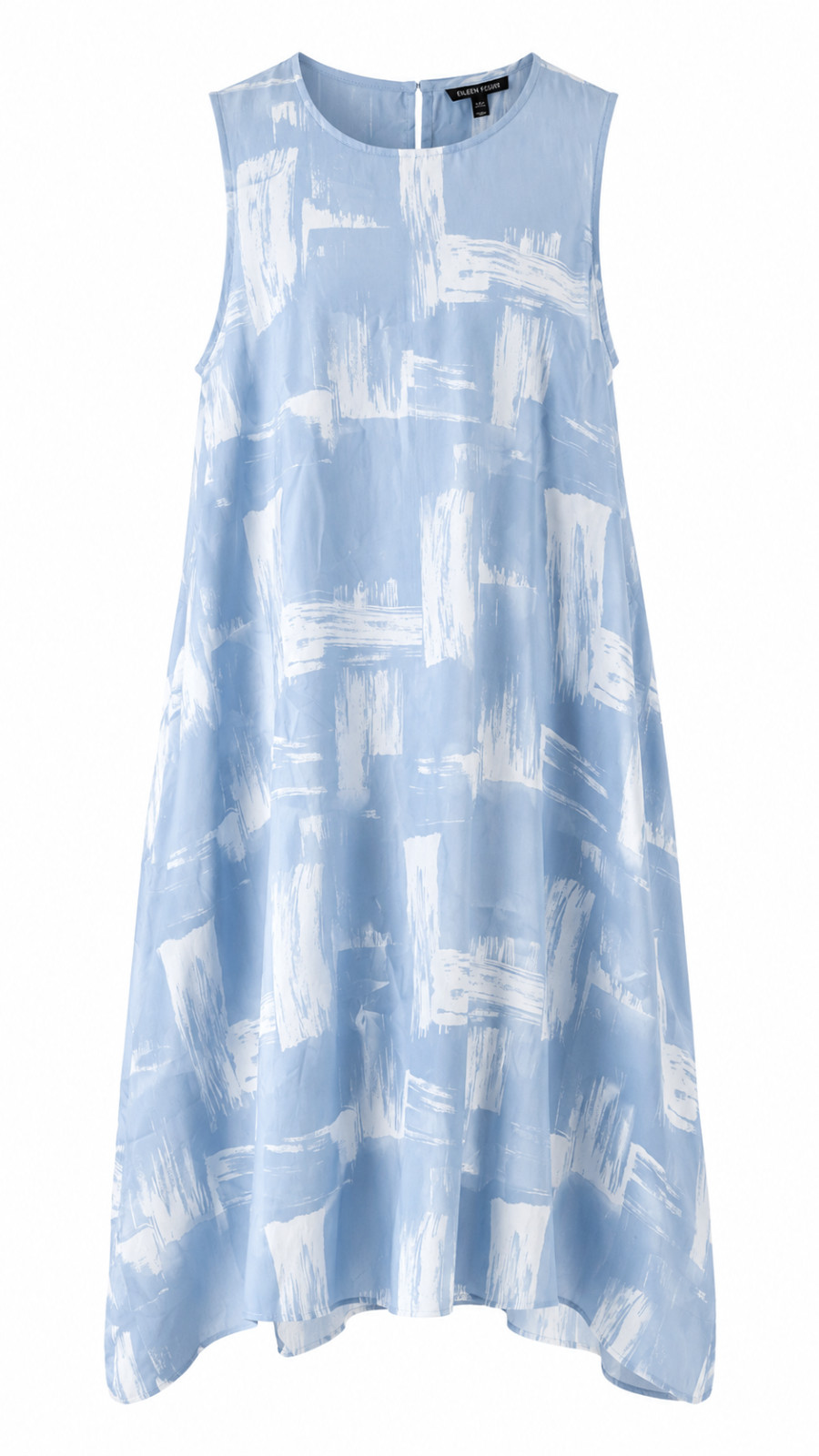 Eileen Fisher Sleeveless Silk Blend Shift Dress – Women’s Medium