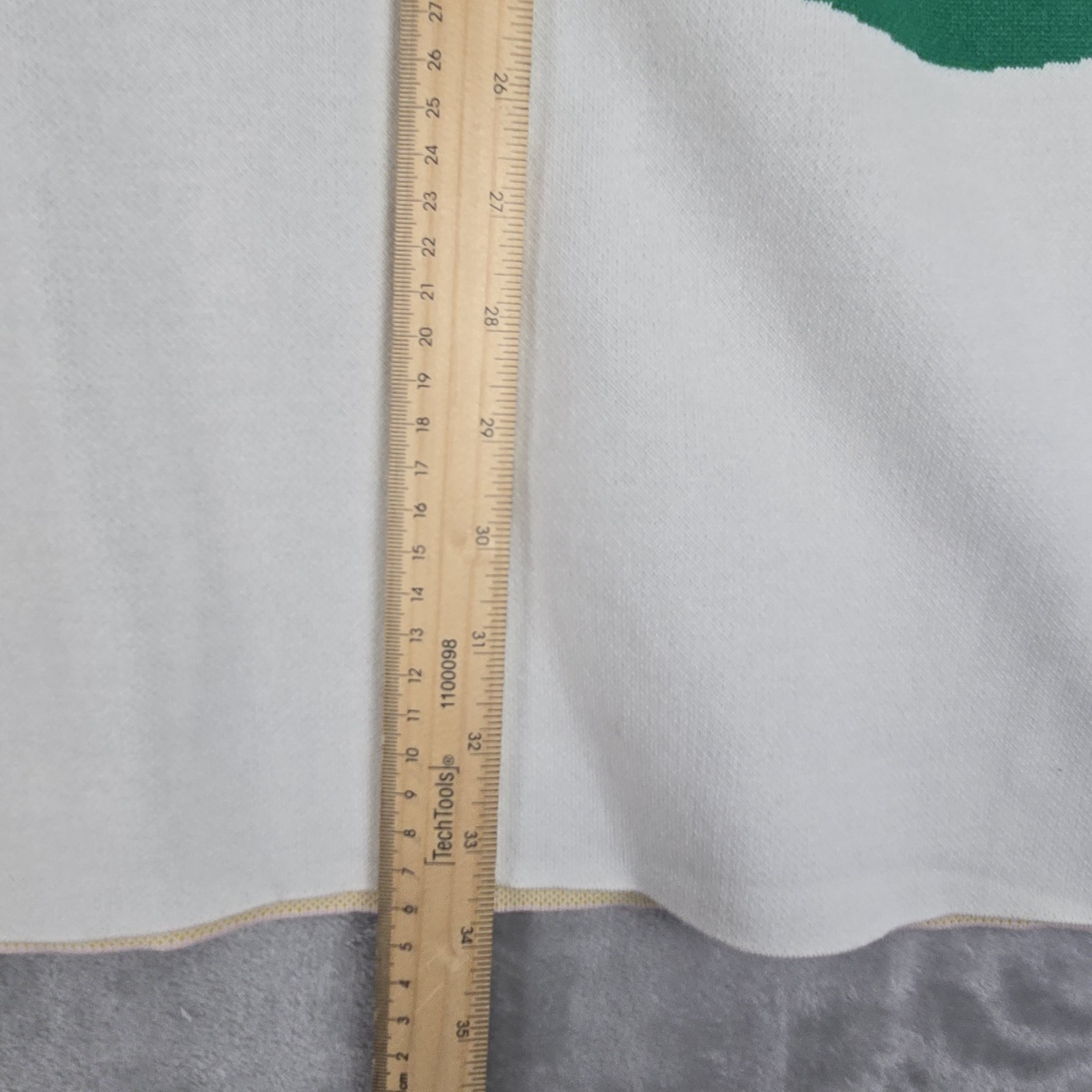 Moth Anthro Mod Geometric Tunic Knit Dress Large Yellow Green Retro