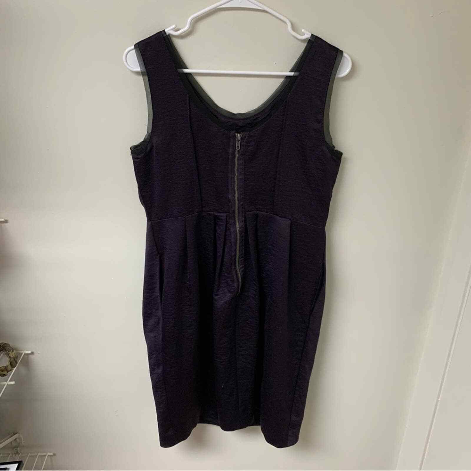 Simply Vera Vera Wang Purple Sheath Cocktail Dress Size 10