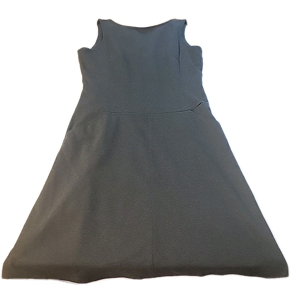 Spiegel Black Sleeveless Pointe Knit Fully Lined Sheath Dress Size 16