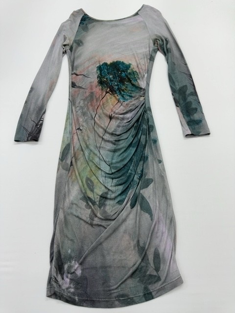 Chantall Women’s Multi-color Floral Shift Dress Size 36 Knee Length