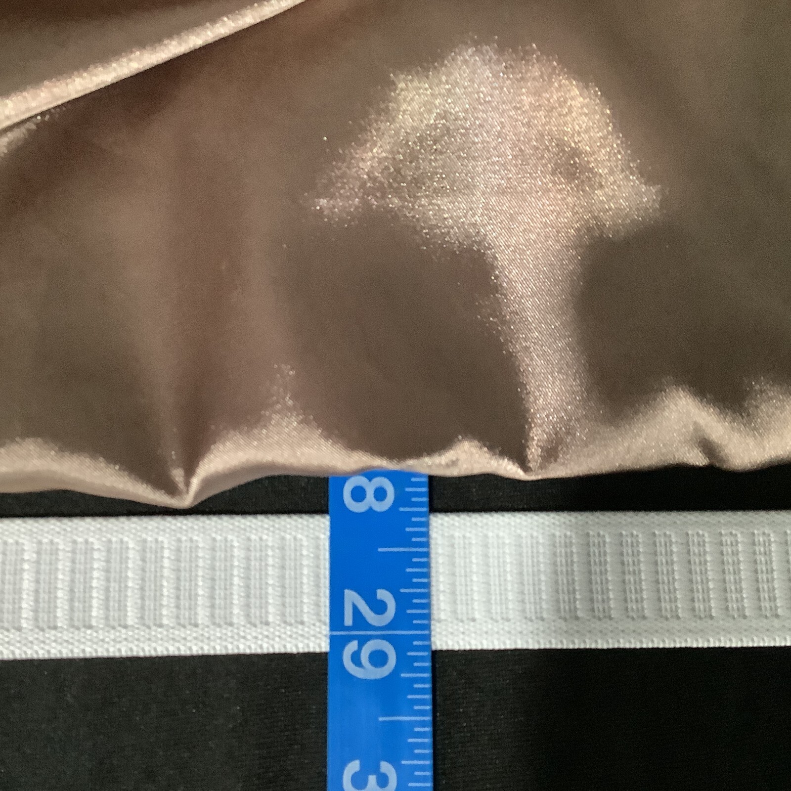 Vintage Studio Y Bubble Hem Party Dress Women 11/12 Metallic Spaghetti Strap