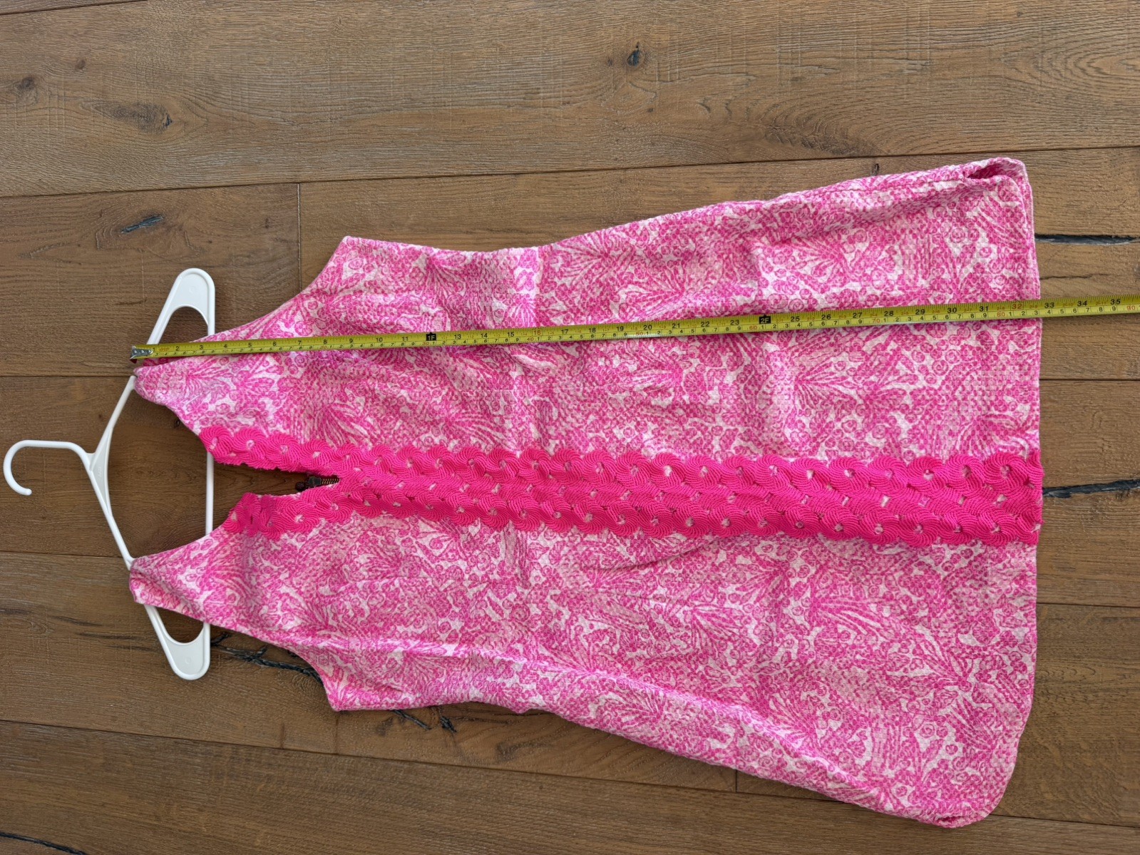 Lilly Pulitzer for Target Pink Shift Dress Size 14 Preppy Gold Zipper